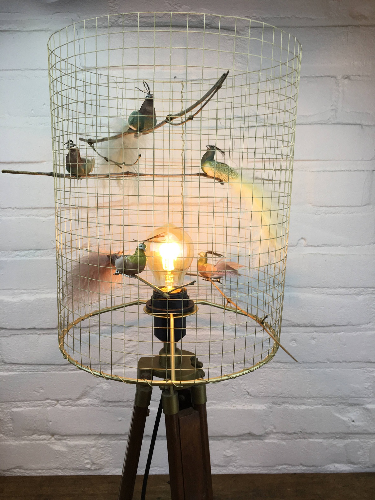 Groenten Hedendaags Componist vogeltjes (set van 3) DIY lampenkap | Just Impress